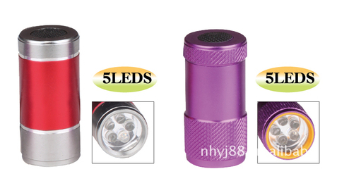 【大量銷售 2*CR2023A 5LEDS 迷你型 鋁合金手電筒】價格,廠家,圖片,手電筒,寧?？h一杰日用品-